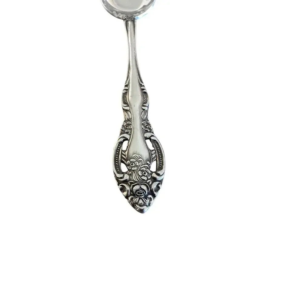 8pc Vintage Towle Stainless TWS211 Pierced Tea Spoon SCC Japan Supreme (G)
